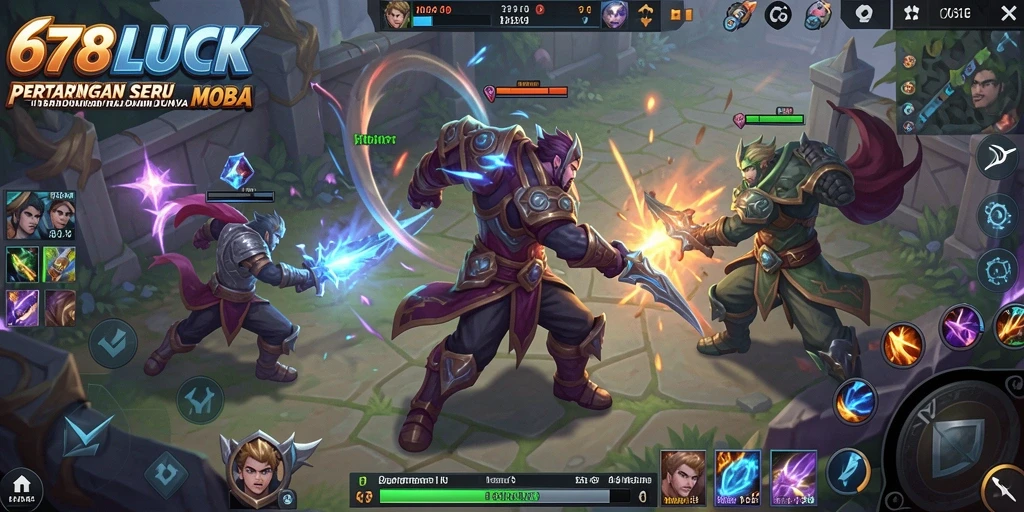 Gameplay aksi seru di 678LUCK dengan grafik menawan.
