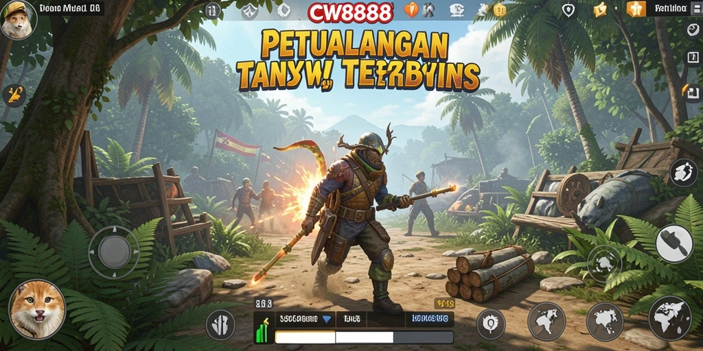Tampilan menakjubkan dari dunia terbuka CW8888 dalam aksi.