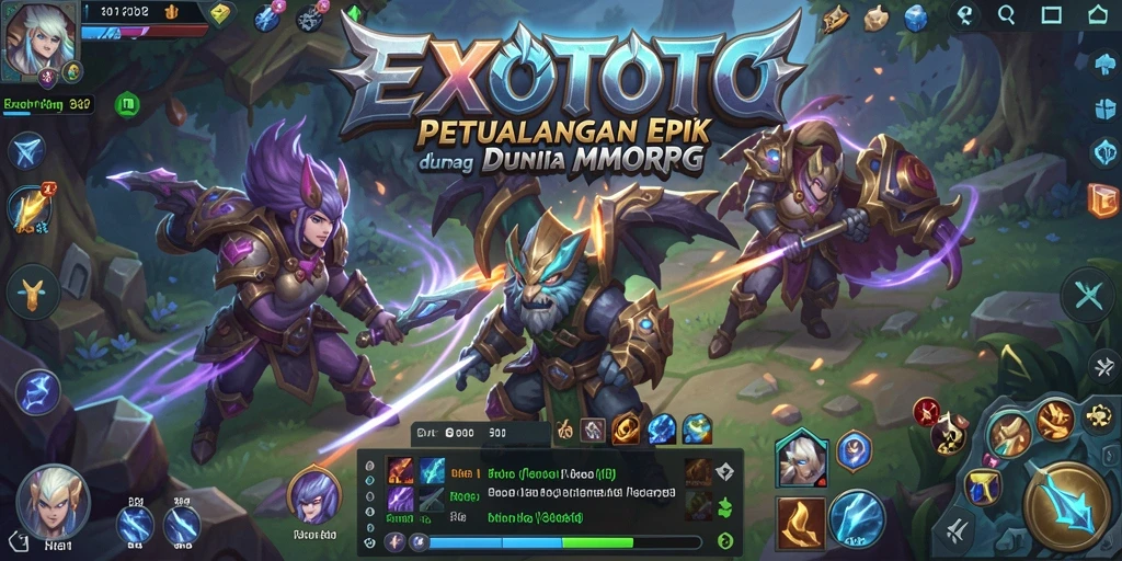 Tangkapan layar gameplay EXOTOTO yang mendebarkan dan interaktif.