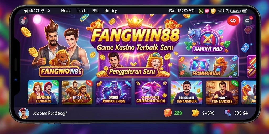 Screenshot FANGWIN88 menampilkan gameplay kasino yang menarik dan mendebarkan.