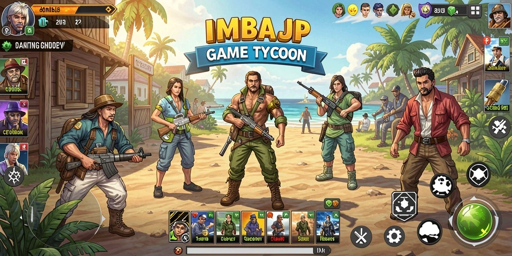 Screenshot IMBAJP menampilkan keseruan gameplay Tycoon yang mendebarkan.