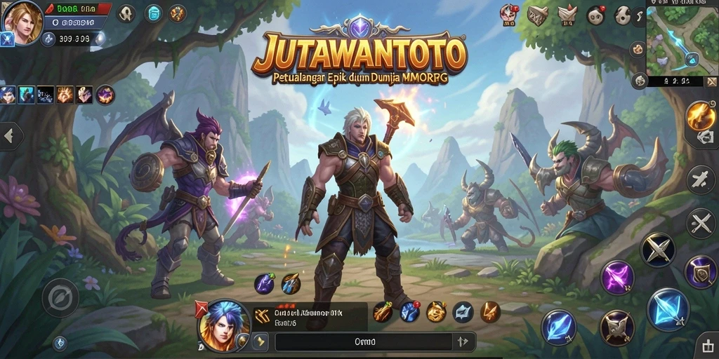 Gameplay menakjubkan dan penuh aksi di JUTAWANTOTO.