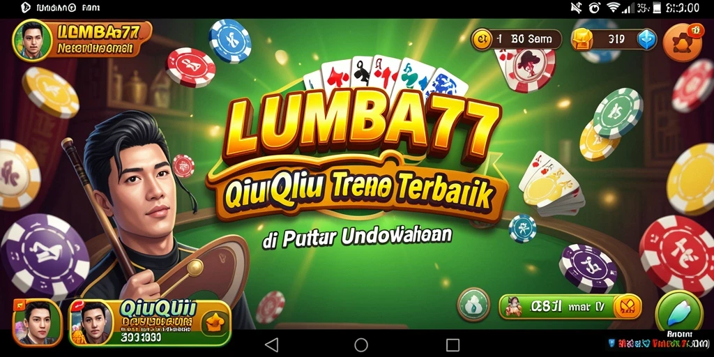 Screenshot gameplay LUMBA77 yang menunjukkan keseruan bermain QiuQiu.