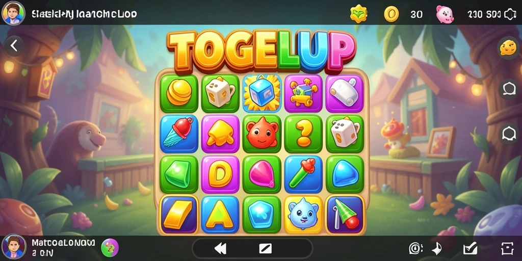Tampilkan gameplay seru dan penuh warna dari TOGELUP.