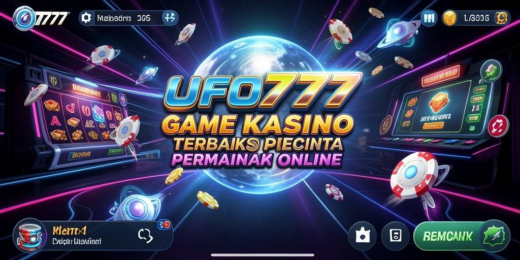 Screenshot utama UFO777 menampilkan gameplay Kasino yang seru dan interaktif.